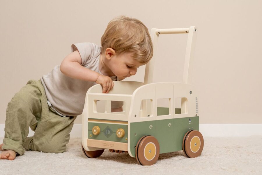 Little Dutch Walker Wagon Retro bus FSC 7126