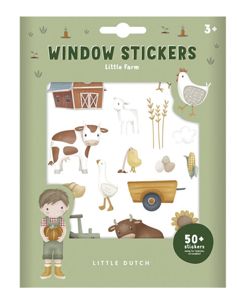 Little Dutch Window Stickers Little Farm 125599