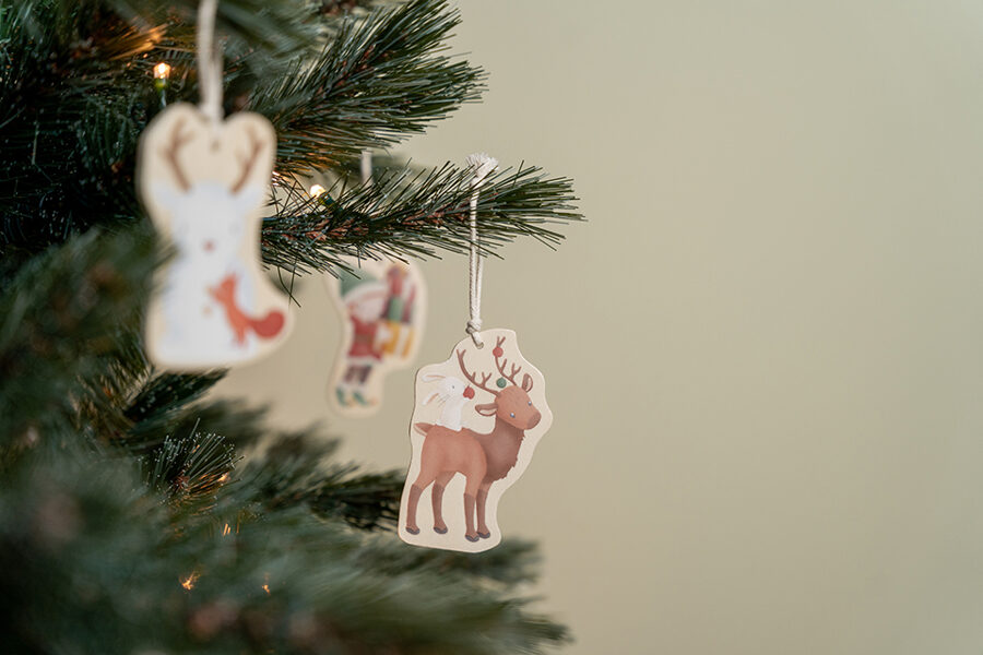 Little Dutch Wooden Christmas Ornaments 125001