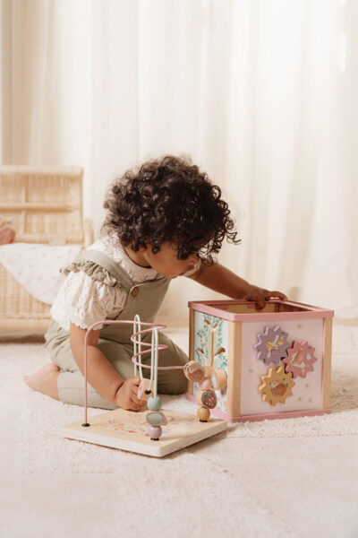 Little Dutch Wooden activity cube Fairy Garden FSC 7331