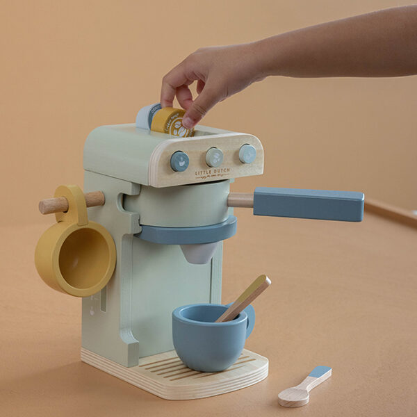 Little Dutch Wooden coffee machine set FSC 7081