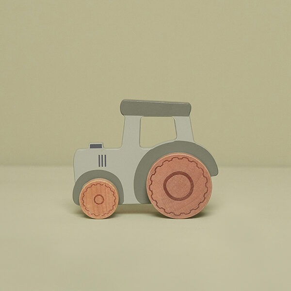 Little Dutch Wooden tractor Little Farm 7134