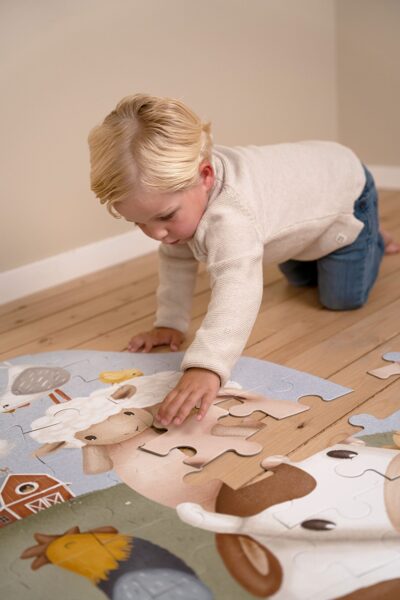Little Dutch floor puzzle XL Little Farm FSC 7150
