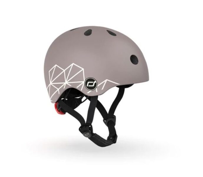 Scoot and Ride Helmet Brownlines XXS-S