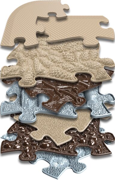 MUFFIK Set of orthopedic floors - Senior set (16 pieces)