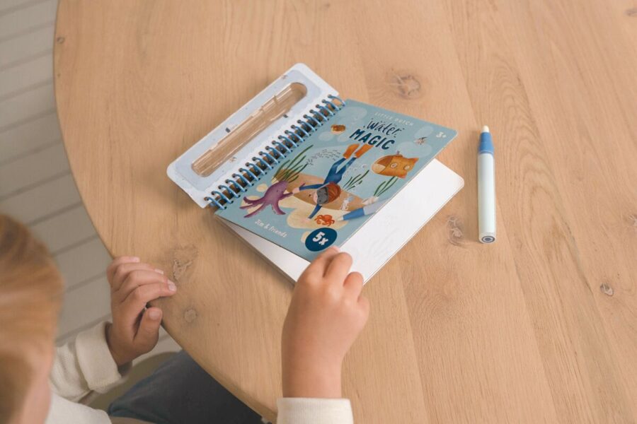 Little Dutch Watercolor book Jim & Friends 125469