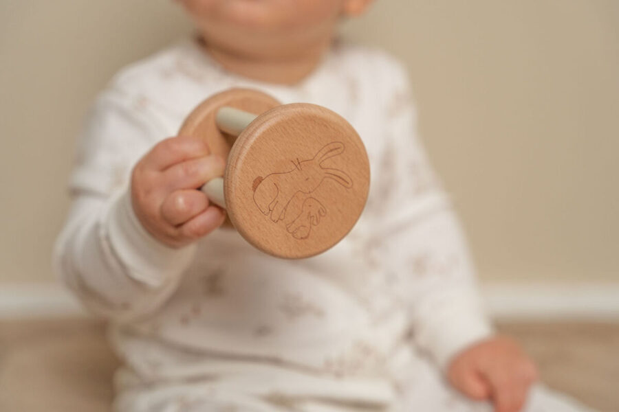Little Dutch roller rattle Baby Bunny FSC 8860