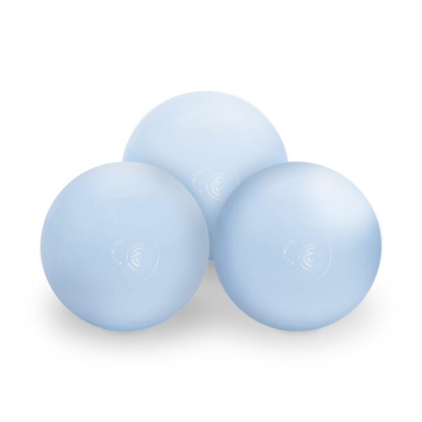 PLUSH NEST Dry pool ball, 7 cm, light blue 50 pcs.