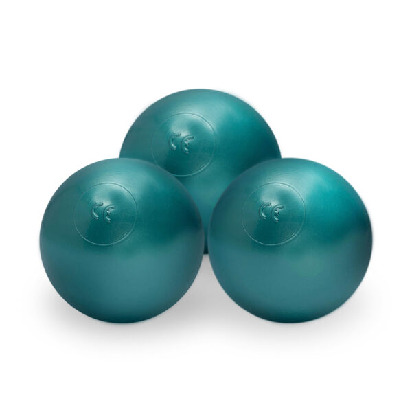 PLUSH NEST Dry pool ball, 7 cm, pearl turquoise 50 pcs.