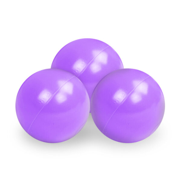 PLUSH NEST Dry pool ball, 7 cm, purple 50 pcs.