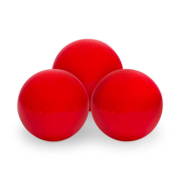 PLUSH NEST Dry pool ball, 7 cm, red 50 pcs.